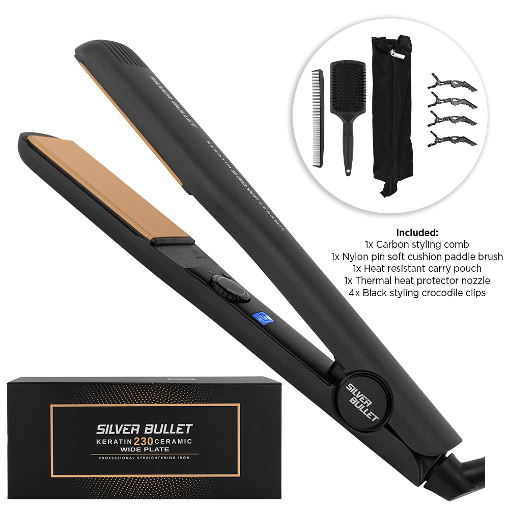 Silver bullet keratin 230 ceramic clearance straightener